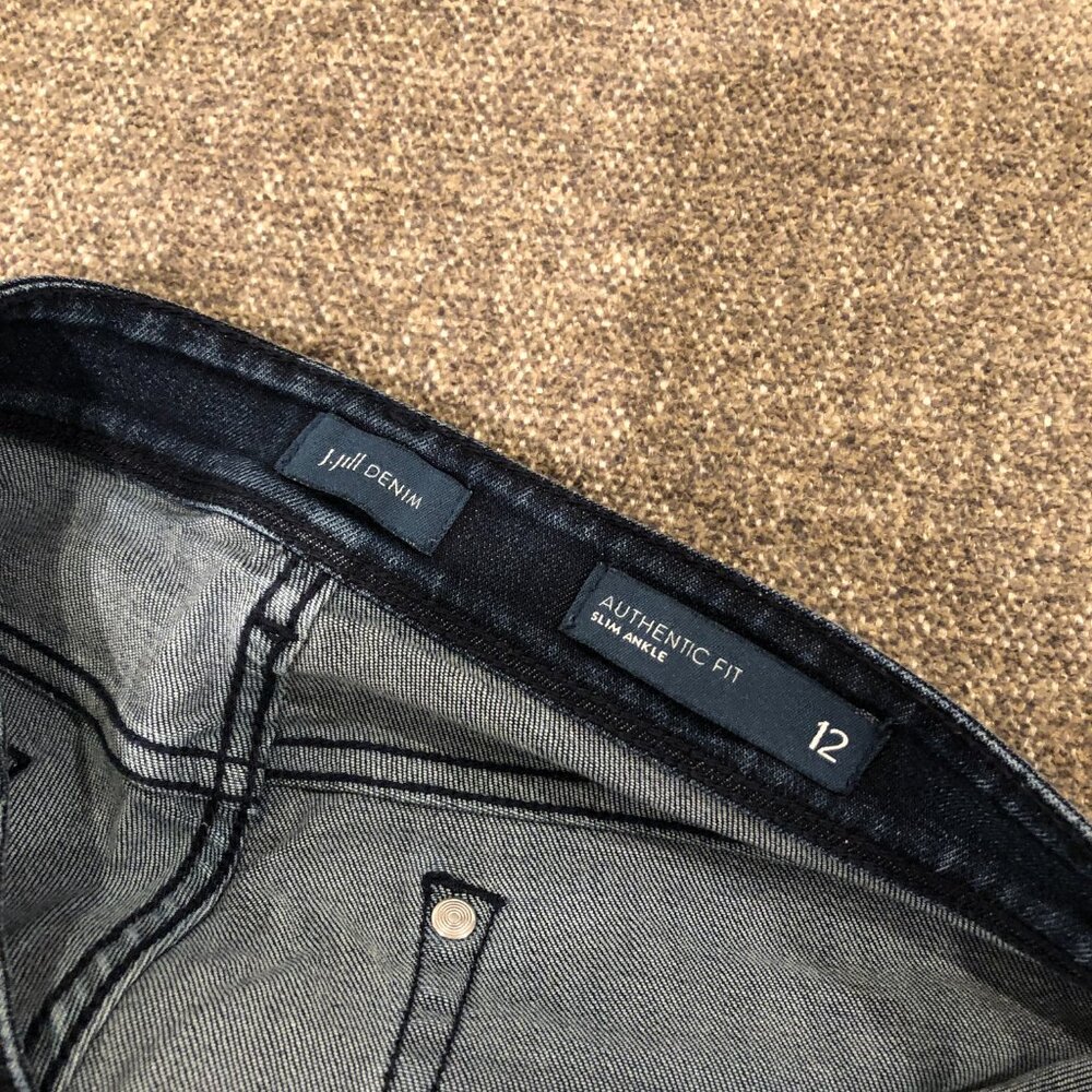 J. Jill Denim, Authentic Fit, Slim Ankle, Size 12 - Picture 2 of 8